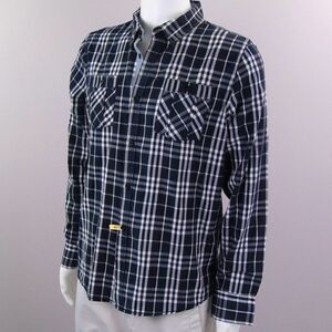 Plaid Button Front Shirt Honigman Menswear